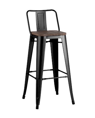 Барный стул Tolix Wood (Stool Group)