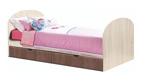 Кровать с ящиками ПМ-5 Юниор-6 (Марибель)
